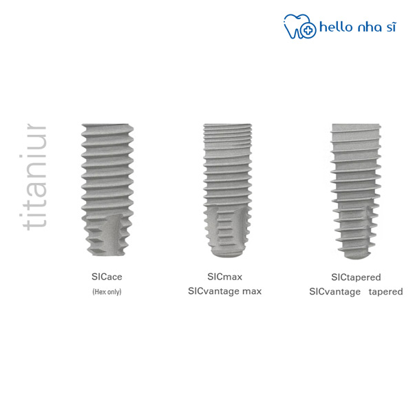 Trụ Implant SIC (Swiss Implant System)